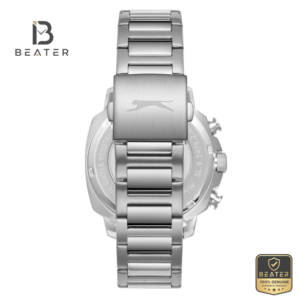 Slazenger SL.9.2479.2.01 Men's Multifunction Metal Band Watch - View 4 - Beater