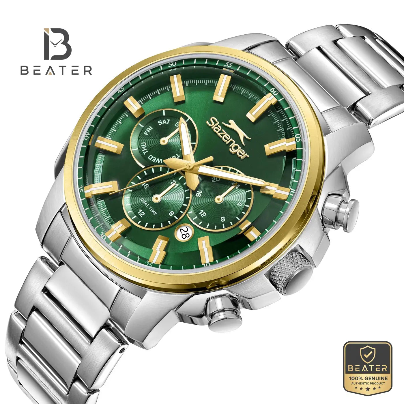 Slazenger SL.9.2479.2.05 Men's Metal Bracelet Watch Secondary image