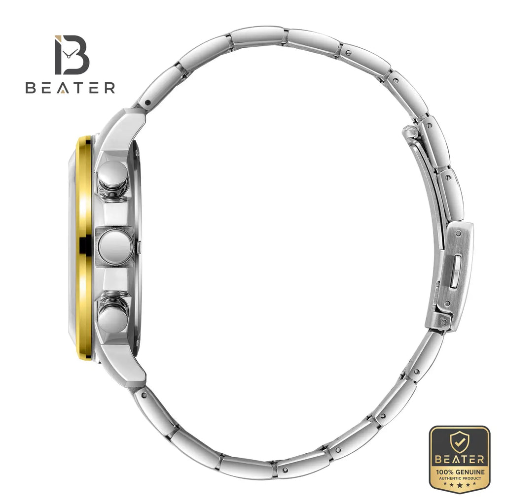 Slazenger SL.9.2479.2.05 Men's Metal Bracelet Watch - View 3 - Beater