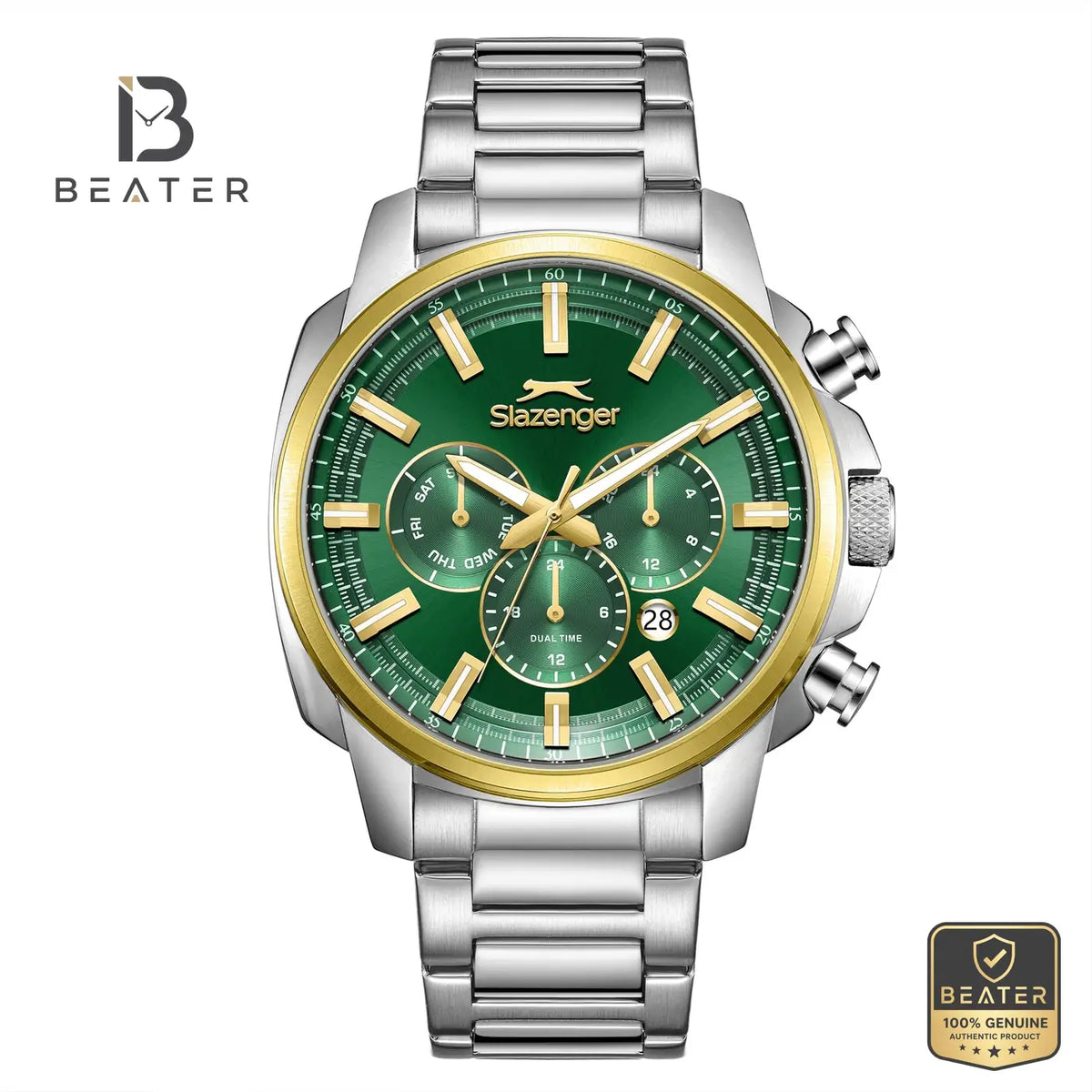 Slazenger SL.9.2479.2.05 Men's Metal Bracelet Watch - Beater Main image