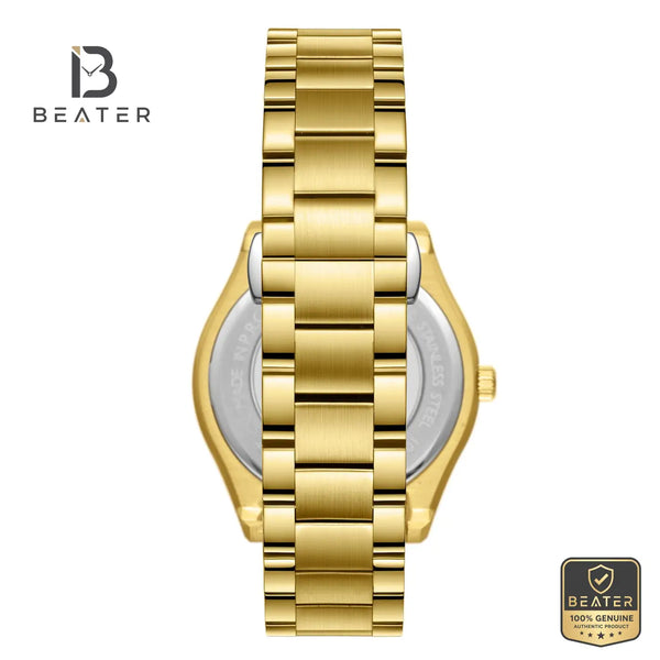 Slazenger SL.9.2485.1.04 Men's Gold Metal Watch - View 4 - Beater