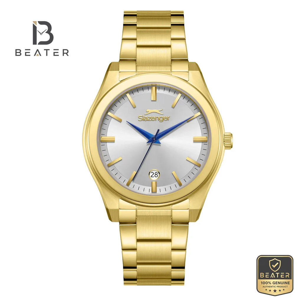 Slazenger SL.9.2485.1.04 Men's Gold Metal Watch - Beater