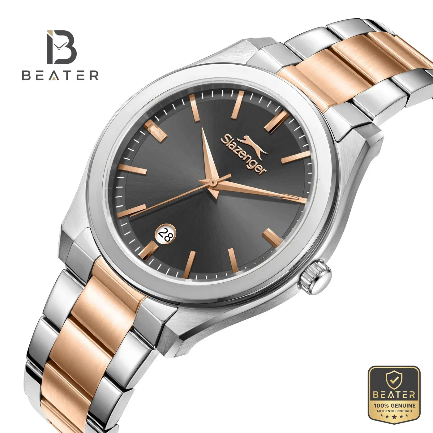 Slazenger SL.9.2485.1.05 Men's Metal Strap Watch Secondary image