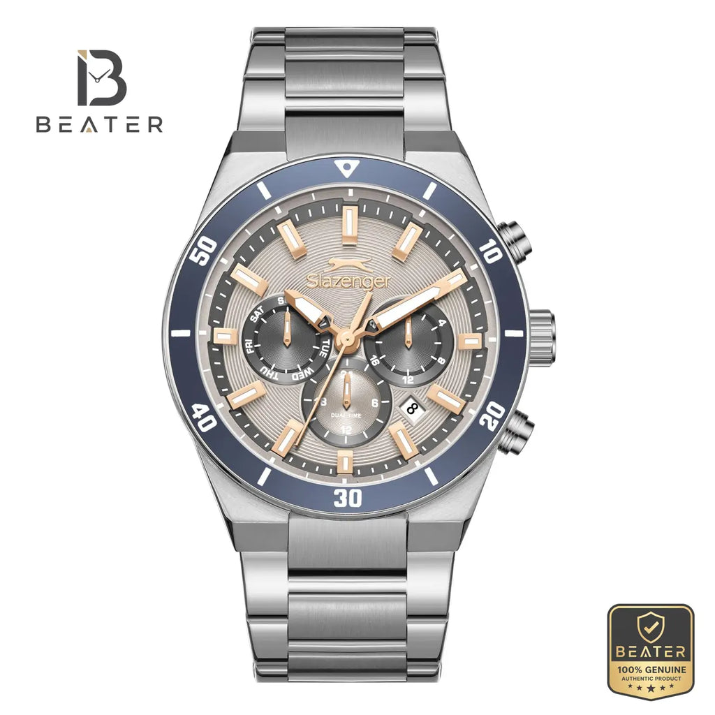 Slazenger SL.9.2492.2.04 Men's Metal Strap Watch - Beater