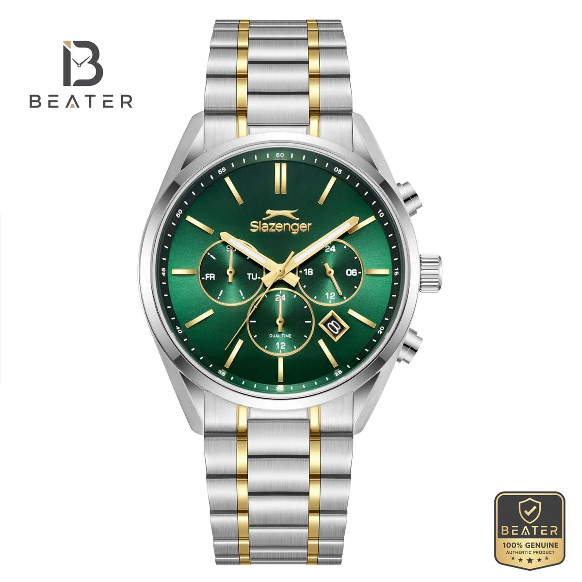 Slazenger SL.9.2493.2.02 Men's Metal Strap Watch - Beater