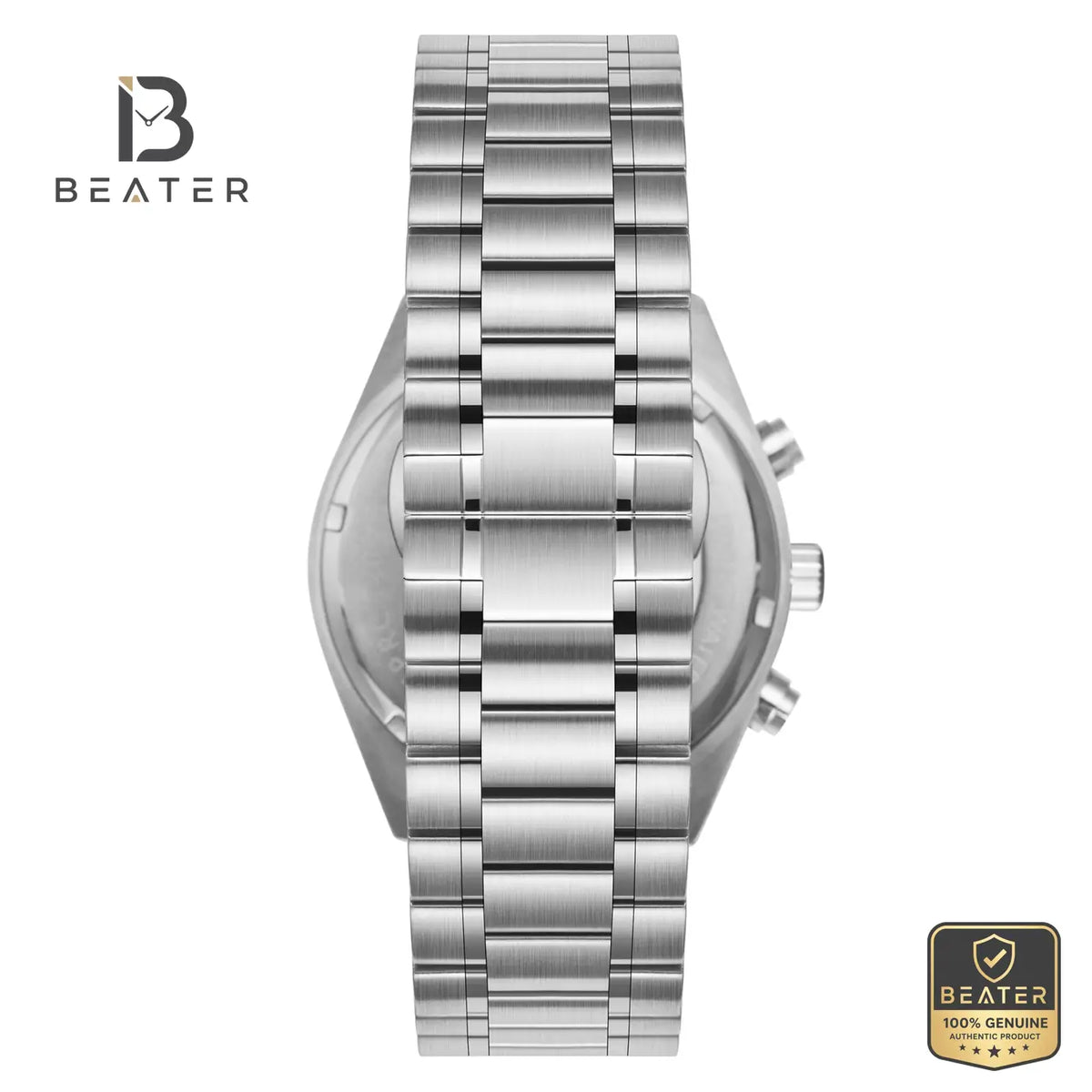 Slazenger SL.9.2493.2.05 Men's Silver Metal Strap Watch - View 4 - Beater