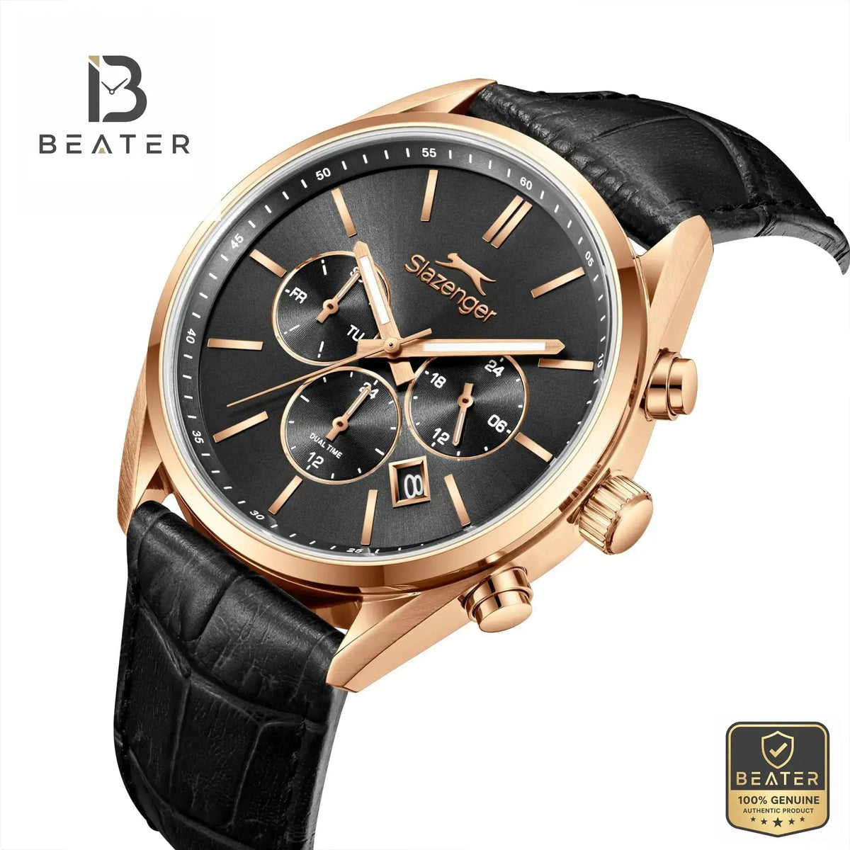 Slazenger SL.9.2494.2.04 Stainless Steel Case & Bezel Profile - Beater