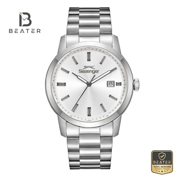Slazenger SL.9.2495.1.04 Men's Silver Metal Watch - Beater