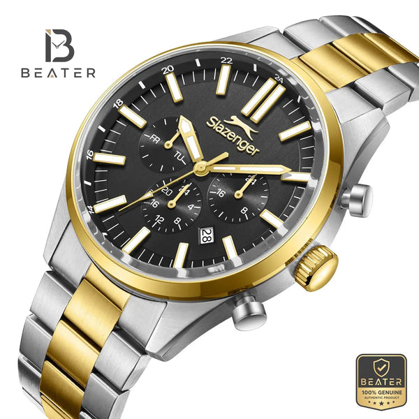 Slazenger SL.9.2502.2.05 Men's Metal Strap Watch - View 2 - Beater