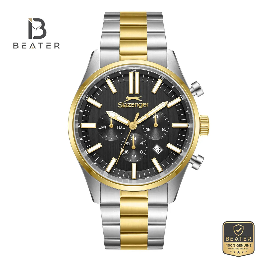 Slazenger SL.9.2502.2.05 Men's Metal Strap Watch - Beater