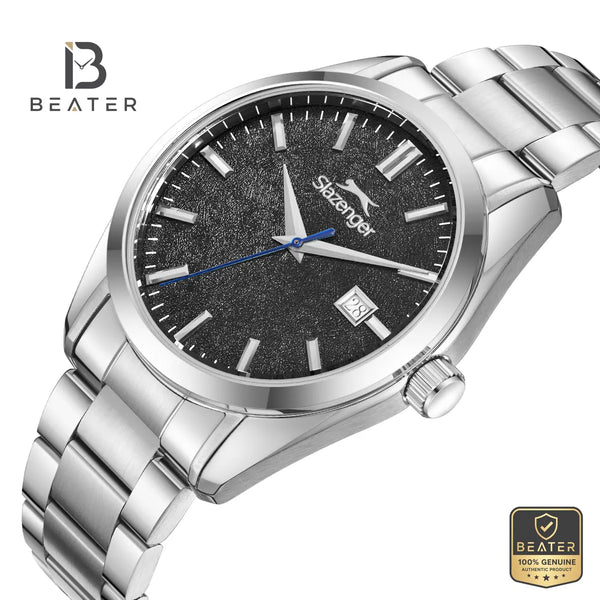 Slazenger SL.9.2520.1.01 Men's Silver Metal Band Watch - View 2 - Beater