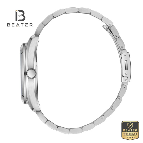 Slazenger SL.9.2520.1.01 Men's Silver Metal Band Watch - View 3 - Beater