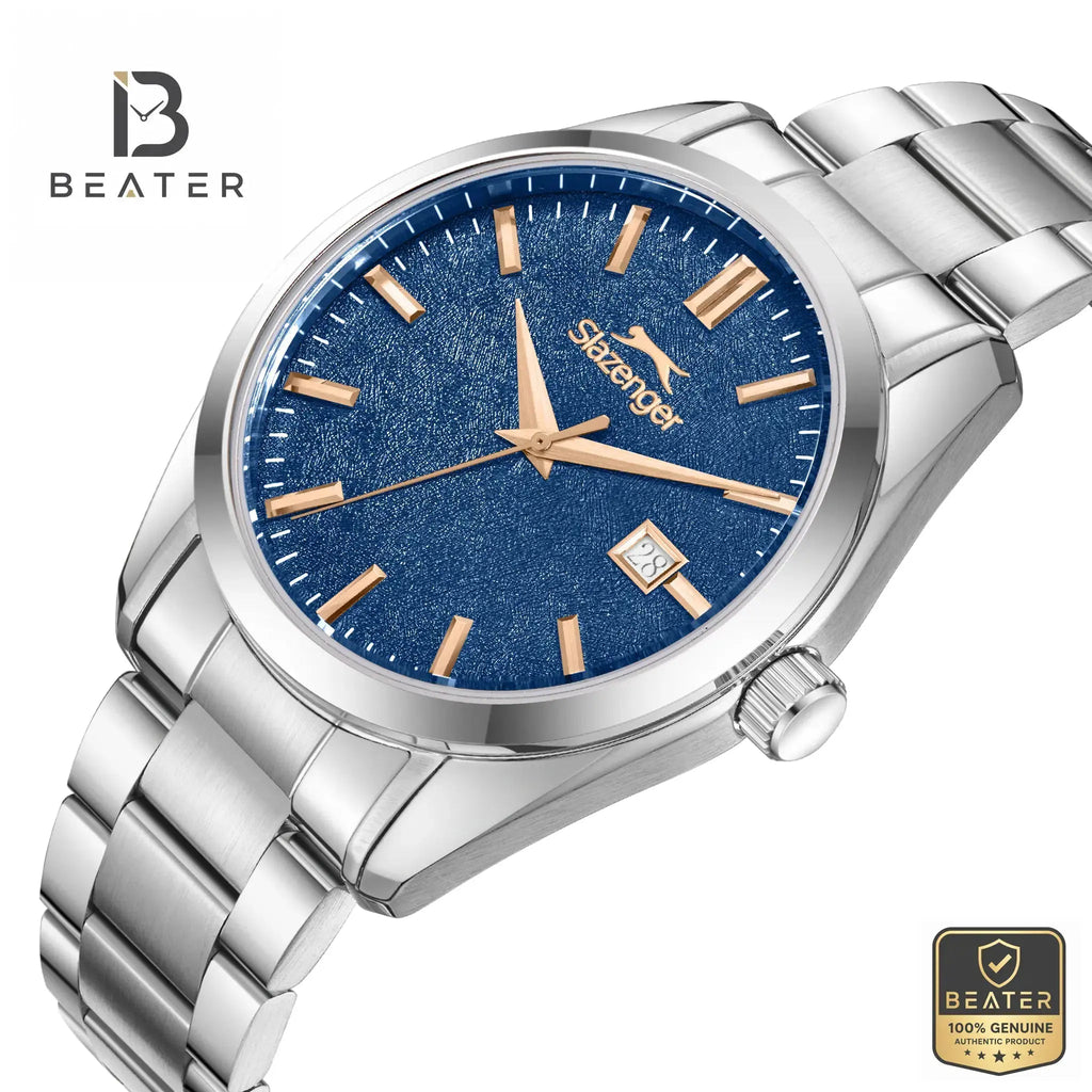 Slazenger SL.9.2520.1.07 Men's Silver Stainless Steel Case Profile - Beater