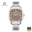 Slazenger SL.9.2520.1.08 Men's Brown Dial Stainless Steel Bracelet Watch - Beater