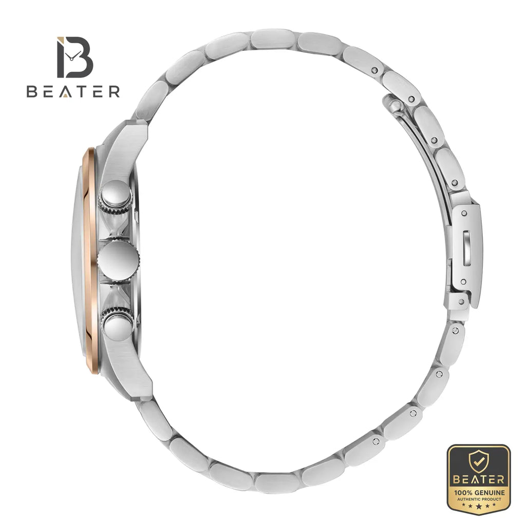 Slazenger SL.9.2527.2.05 Men's Grey Stainless Steel Bracelet Watch - View 3 - Beater