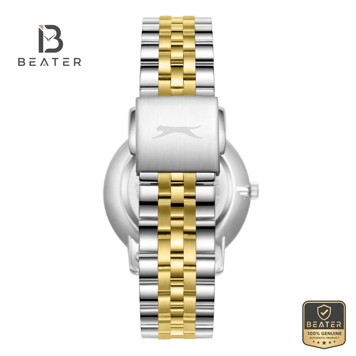 Slazenger SL.9.2529.1.06 Men's Dark Green Metal Bracelet Watch - View 4 - Beater