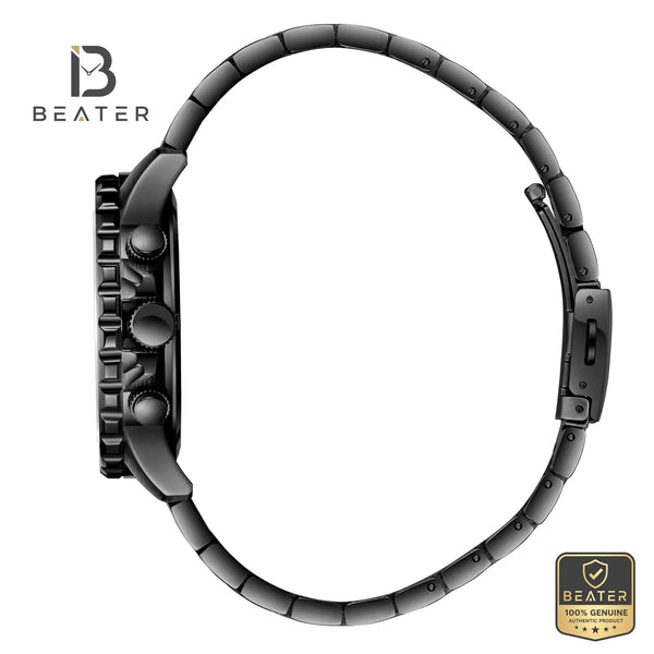 Slazenger SL.9.2552.2.660 Men's Black Metal Watch - View 3 - Beater