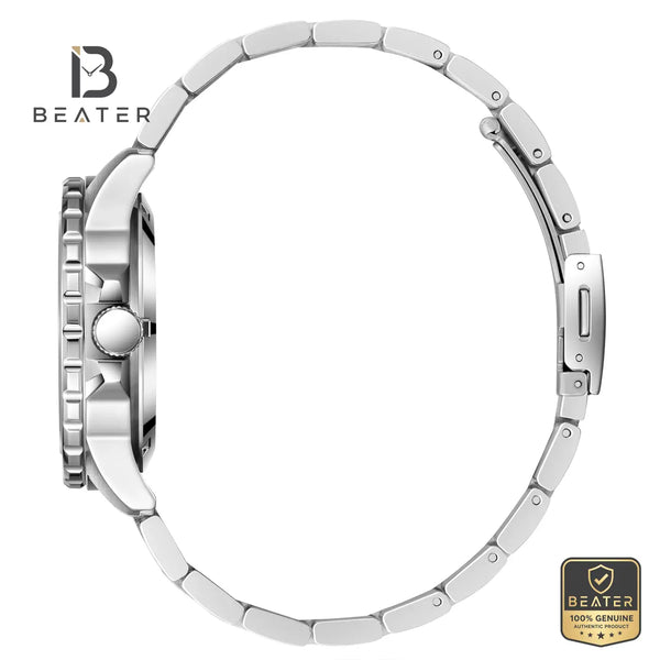 Slazenger SL.9.2556.2.01 Men's Black Metal Bracelet Watch - View 2 - Beater