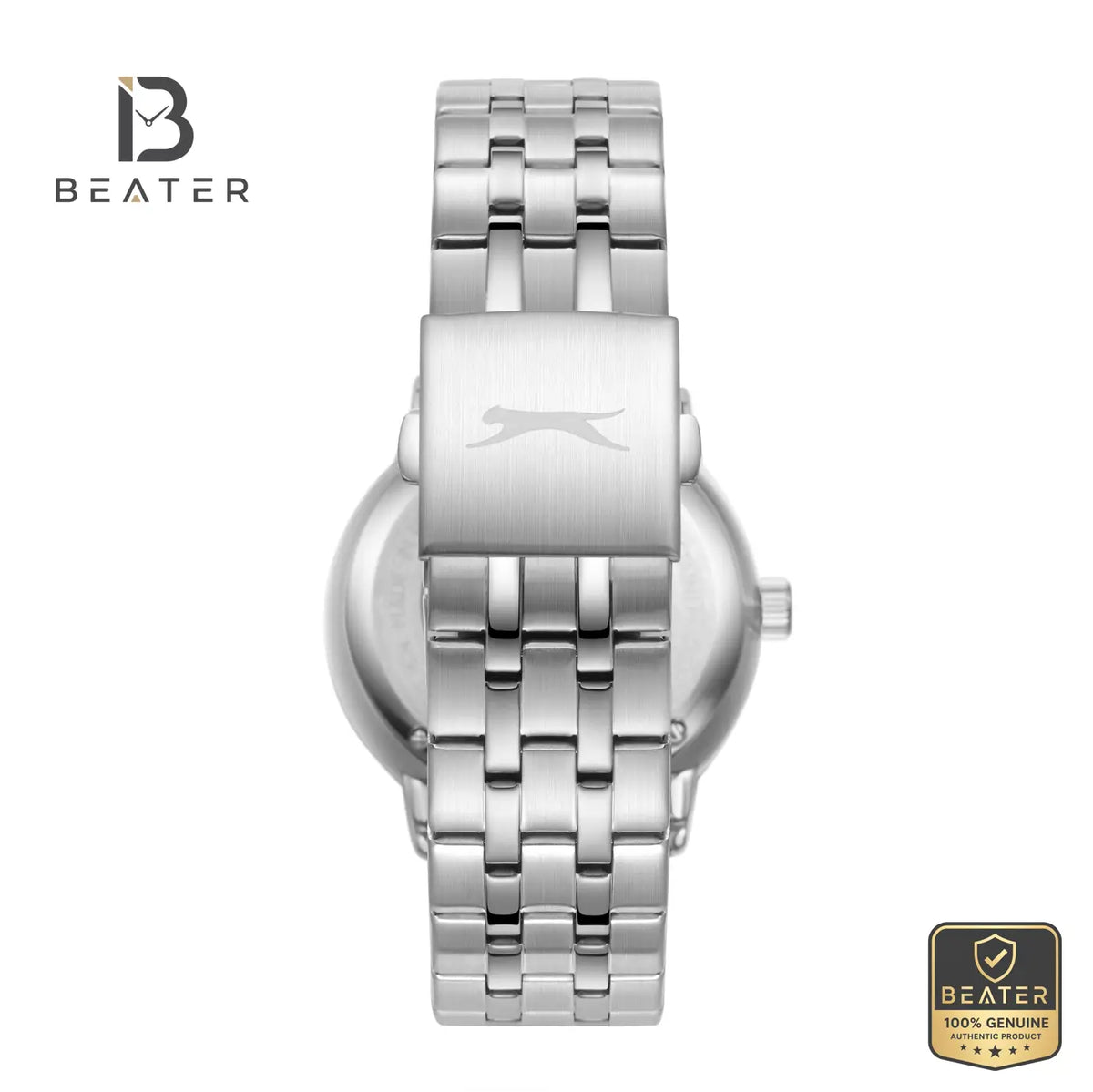 Slazenger SL.9.2560.2.01 Men's Black Metal Strap Watch - View 4 - Beater