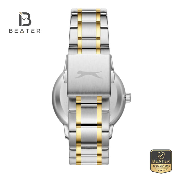 Slazenger SL.9.2561.2.05 Men's Green Metal Bracelet Watch - View 4 - Beater