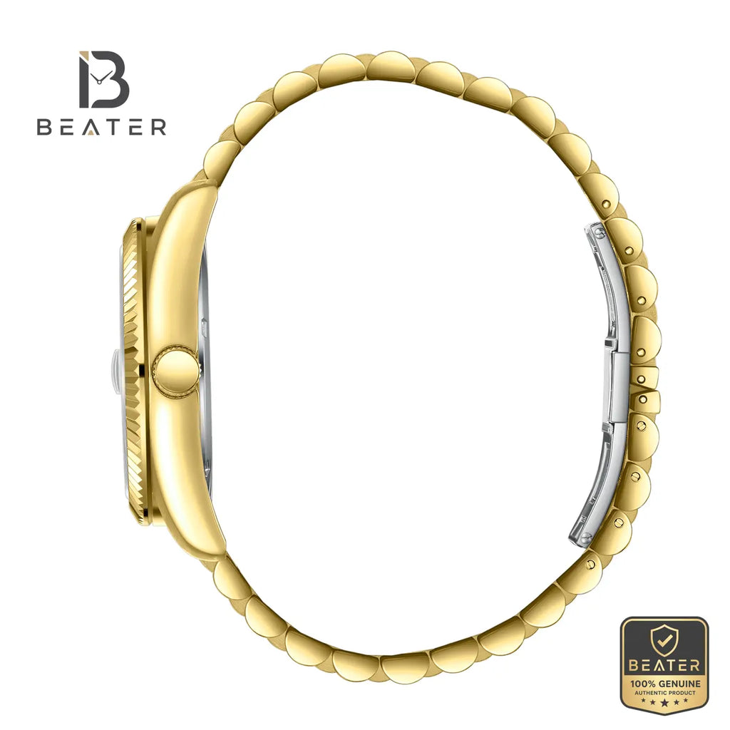 Slazenger SL.9.2583.1.130 Men's Silver Metal Bracelet Watch - View 3 - Beater