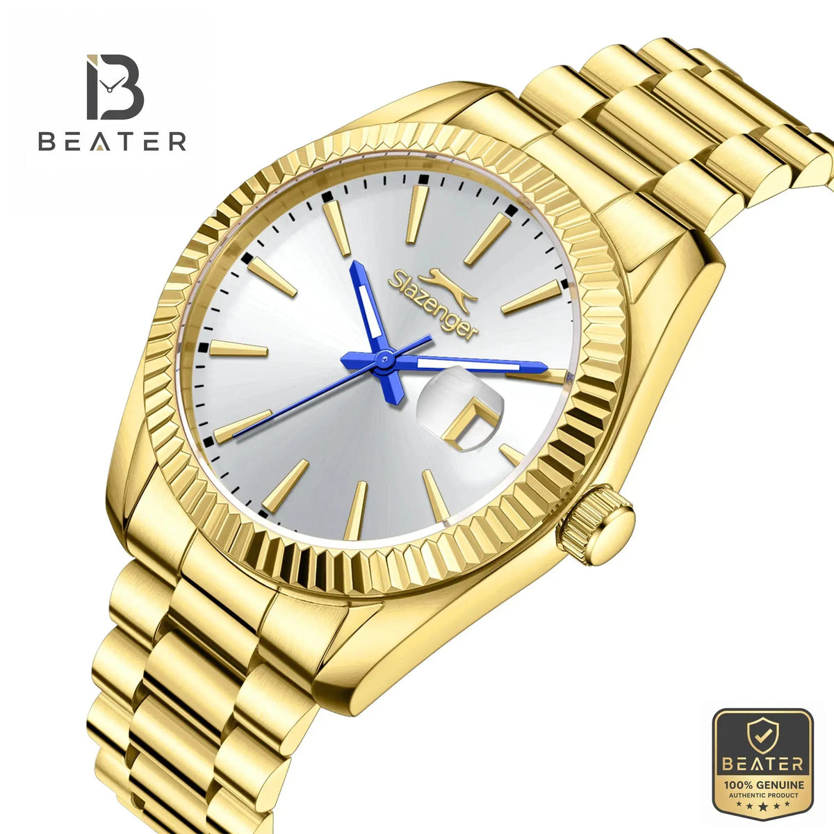 Slazenger SL.9.2584.3.130 Women's Gold Case Profile - Beater