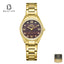Slazenger SL.9.2590.3.140 Women's Brown Gold Metal Strap Watch - Beater