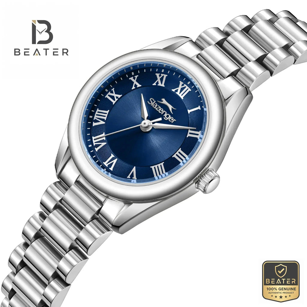 Slazenger SL.9.2591.3.390 Women's Dark Blue Dial Case Profile - Beater