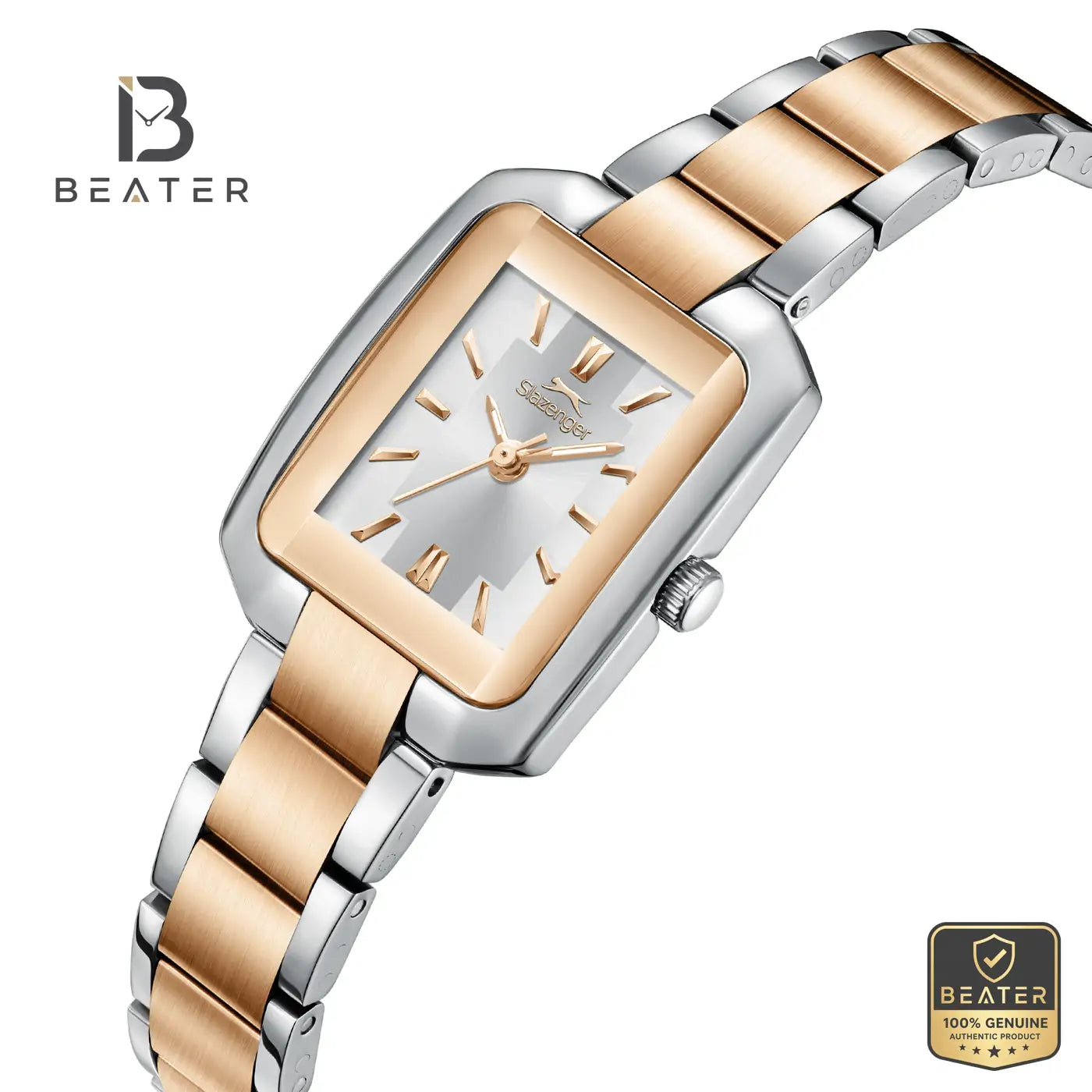 Slazenger SL.9.2618.3.530 Women's Silver Metal Strap Watch Secondary image