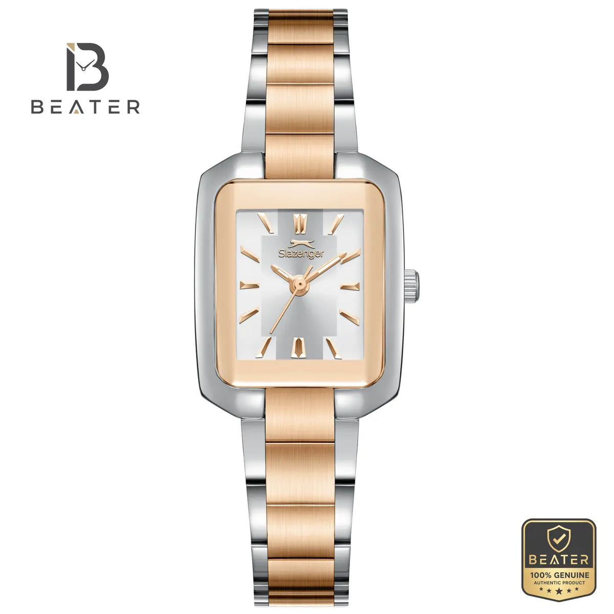 Slazenger SL.9.2618.3.530 Women's Silver Metal Strap Watch - Beater Main image