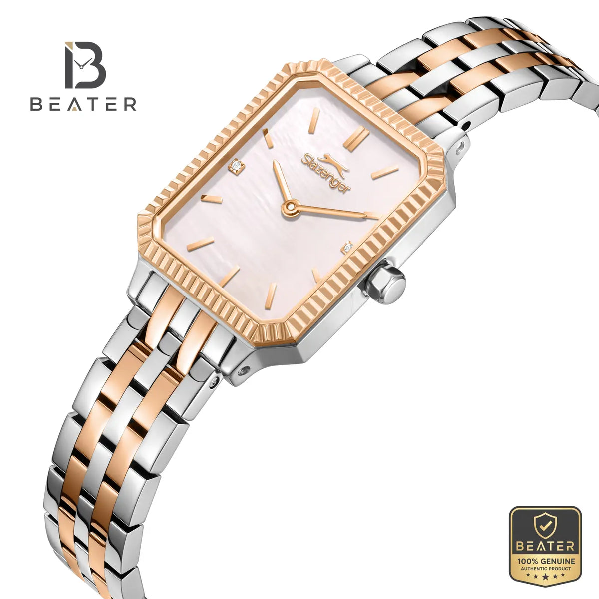 Slazenger SL.9.2620.3.510 Women's Powder Metal Strap Watch - View 2 - Beater