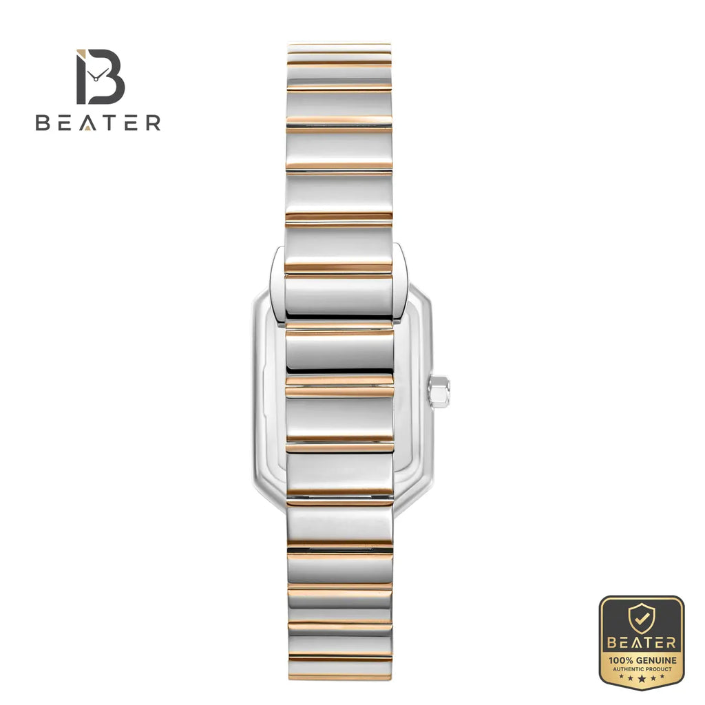 Slazenger SL.9.2621.3.510 Women's Beige Metal Strap Watch - View 4 - Beater