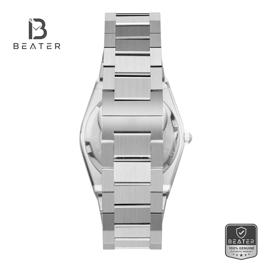 Slazenger SL.9.2636.1.330 Men's Silver Metal Strap Watch - View 4 - Beater