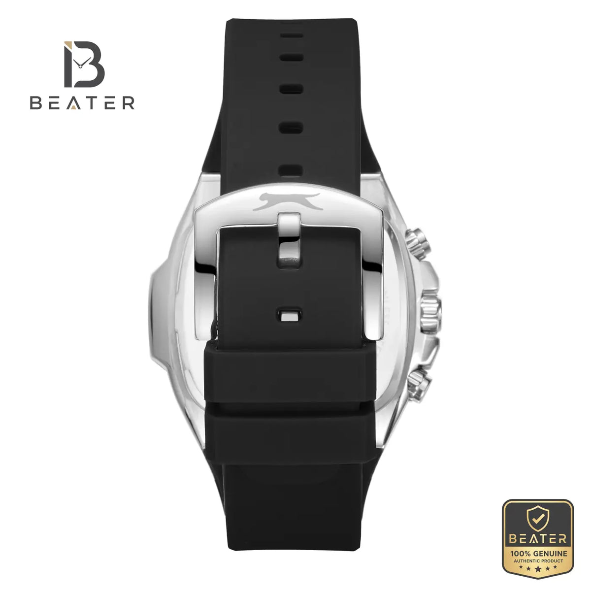 Slazenger SL.9.2643.2.361 Men's Grey Silicone Strap Watch - View 4 - Beater