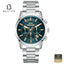 Slazenger SL.9.2648.2.370 Men's Dark Green Metal Strap Watch - Beater
