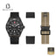 Swiss Military Hanowa SMWGB0004940 Men's Cool Grey Genuine Leather Strap Watch - Beater