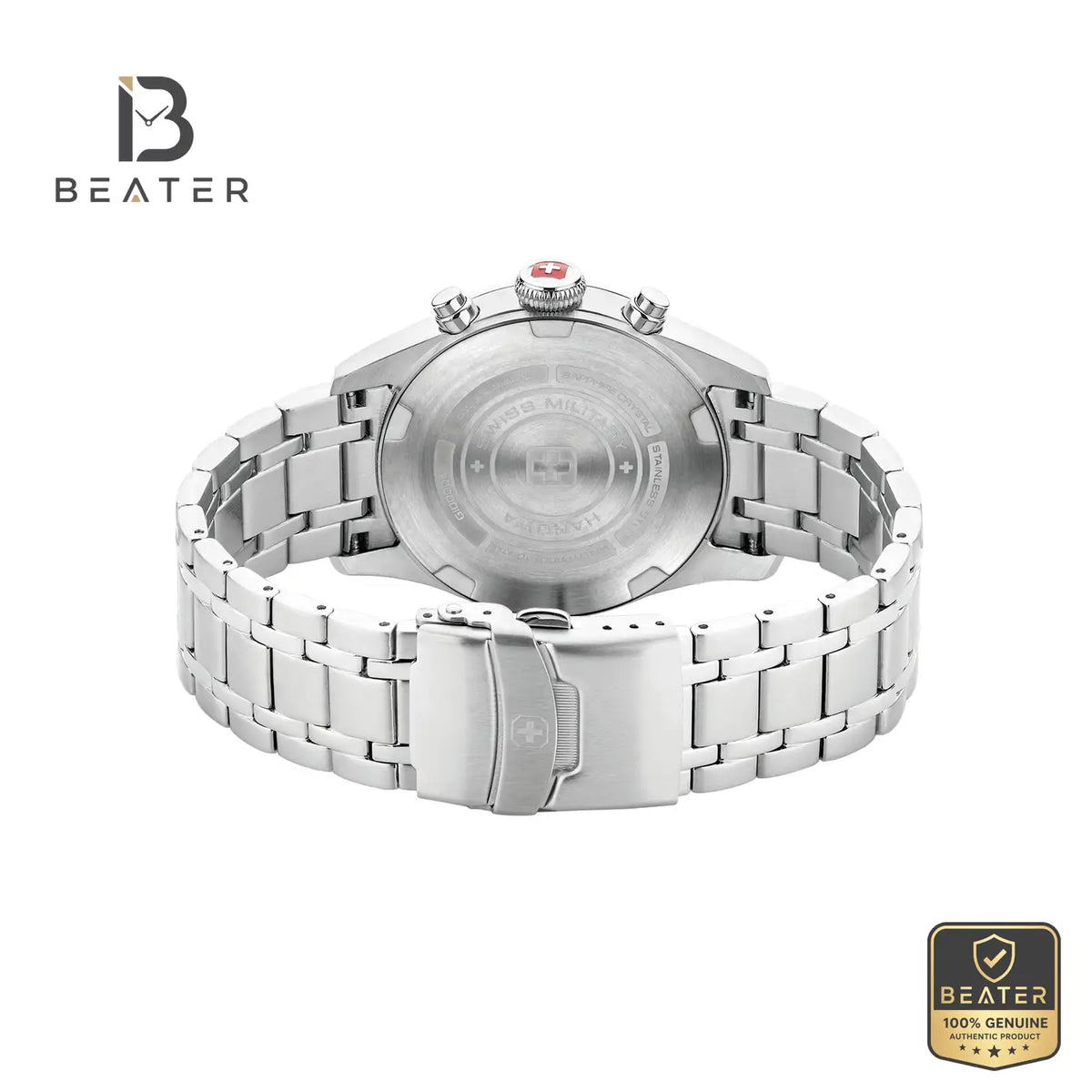 Swiss Military Hanowa SMWGI0000403 Men's Blue Stainless Steel Bracelet Watch - View 2 - Beater
