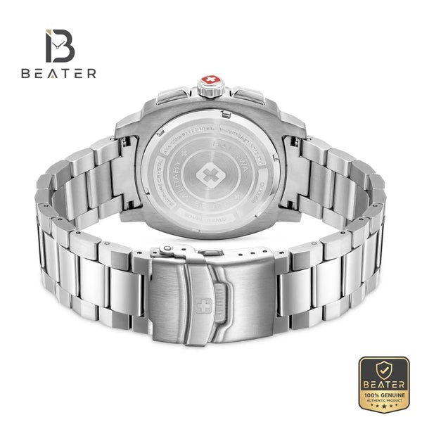 Swiss Military Hanowa SMWGI0006803 Men's Blue Stainless Steel Bracelet Watch - View 4 - Beater